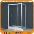 1200 * 800mm Rectangle porte coulissante simple salle de douche (ADL-8019B)